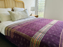 Load image into Gallery viewer, Vintage Kantha Throw ~ Rishav
