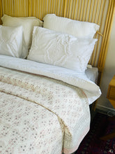 Load image into Gallery viewer, Jasmine  Kantha Quilt  | Queen ~ King