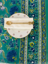 Load image into Gallery viewer, Sea Green & Blue Blossom ~ Tablecloth