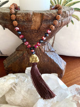 Load image into Gallery viewer, Rudraksha Bead Crystal Malas