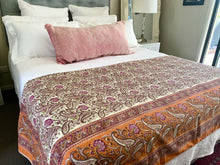 Load image into Gallery viewer, Ruhi ~ Hand Printed Throw