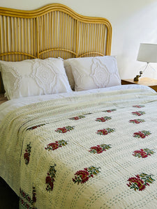 Mahesha Kantha Quilt ~ Queen | King