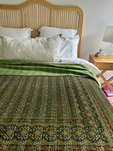 Load image into Gallery viewer, Bhavini Ajrakh Kantha Quilt ~ Queen | King