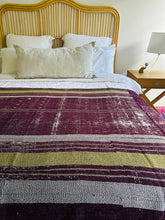 Load image into Gallery viewer, Vintage Kantha Throw ~ Amand