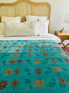 Vintage Kantha Throw ~ Tulsi