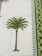 Load image into Gallery viewer, Imperial Green Palm  ~ Tablecloth