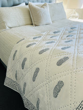 Load image into Gallery viewer, Arya Cotton Filled Quilt Set | Queen ~ King