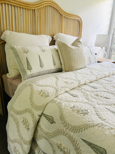 Mira | Quilted Coverlet King