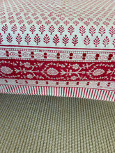 Load image into Gallery viewer, Strawberry Booti ~ Tablecloth  (8 ~ 10 Seater) Square