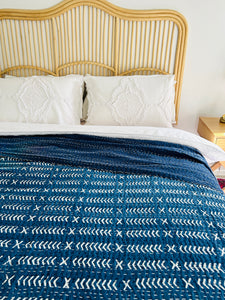 Ramesh Indigo Kantha Quilt  | Queen ~ King