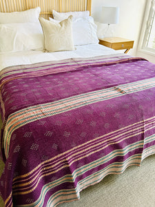 Vintage Kantha Throw ~ Rishav