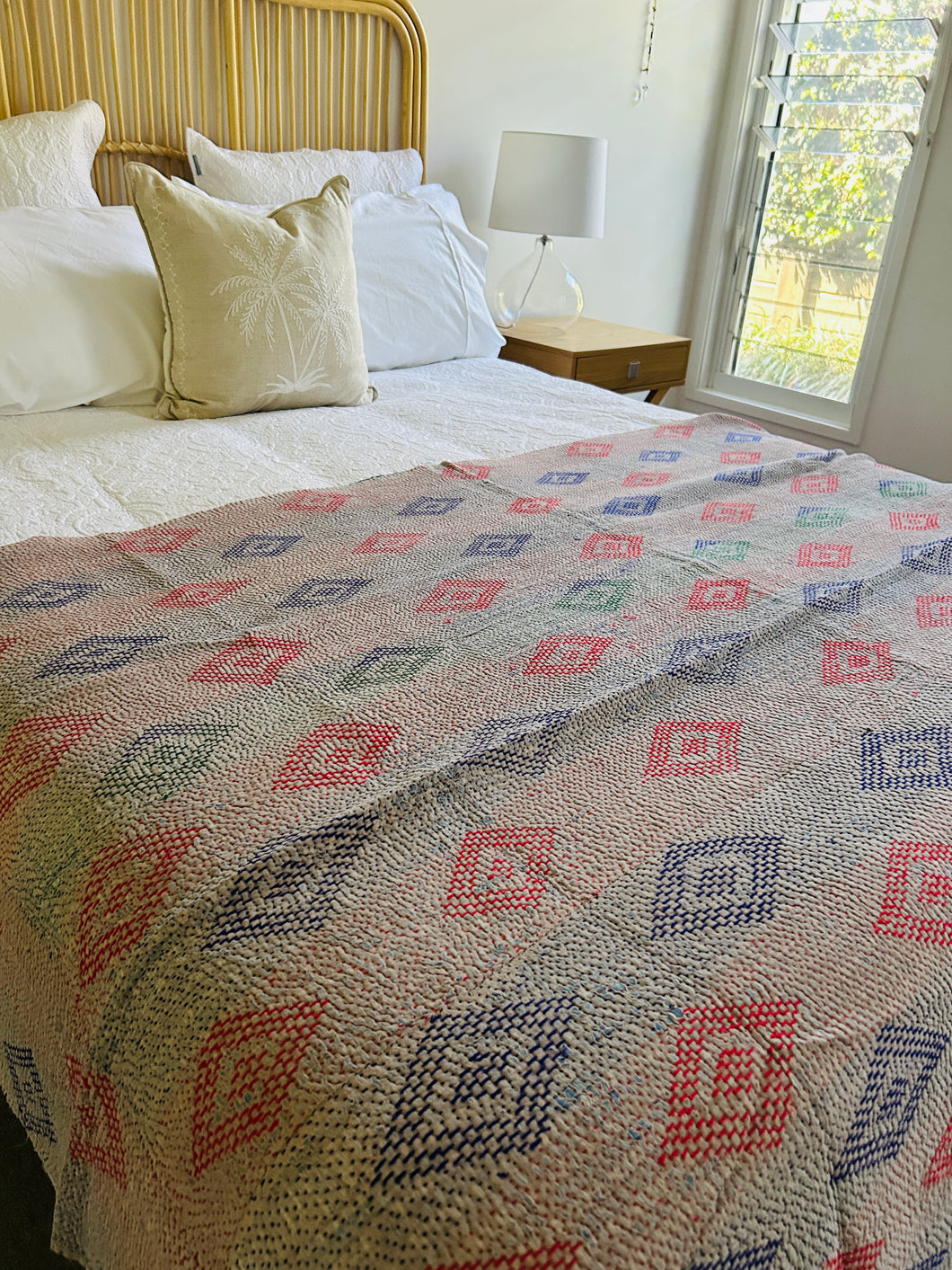 Vintage Kantha Throw ~ Shamik