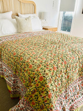 Load image into Gallery viewer, Navi Cotton Filled Quilt  ~ Queen / King