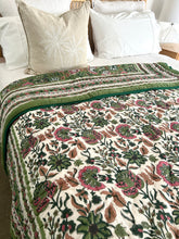 Load image into Gallery viewer, Farida Cotton Filled Quilt  ~ King Single