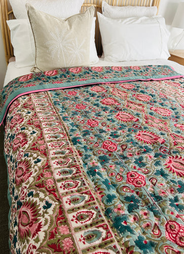 Imara Cotton Filled Quilt  ~ Queen