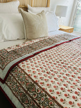 Load image into Gallery viewer, Alisha Cotton Filled Quilt  ~ King Single