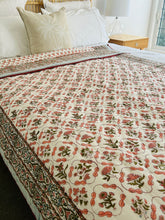 Load image into Gallery viewer, Alisha Cotton Filled Quilt  ~ King Single