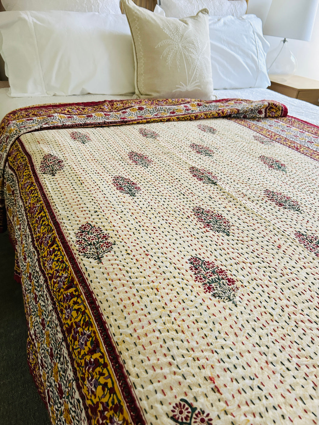 Padmini Kantha Quilt | King ~ Single