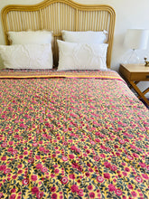 Load image into Gallery viewer, Basanti Cotton Filled Quilt  ~ King