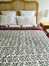 Load image into Gallery viewer, Farah Cotton Filled Quilt  ~ King Single