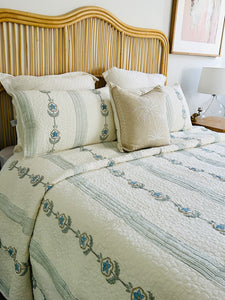 Meha | Quilted Coverlet King