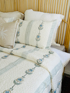 Meha | Quilted Coverlet King