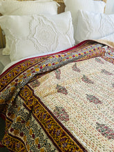 Load image into Gallery viewer, Padmini Kantha Quilt | King ~ Single