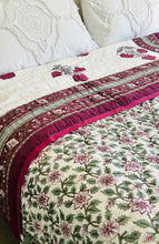 Load image into Gallery viewer, Farah Cotton Filled Quilt  ~ King Single