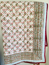 Load image into Gallery viewer, Alisha Cotton Filled Quilt  ~ King Single