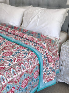 Imara Cotton Filled Quilt  ~ Queen