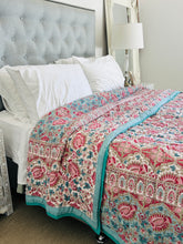 Load image into Gallery viewer, Imara Cotton Filled Quilt  ~ Queen