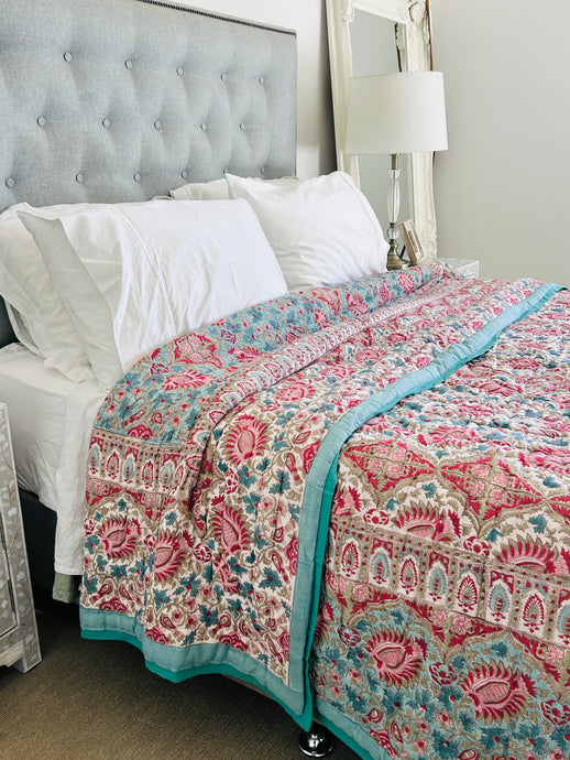 Imara Cotton Filled Quilt  ~ King Single