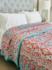 Imara Cotton Filled Quilt  ~ Queen