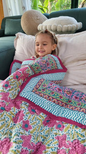 Cot Quilt ~ Yasmina