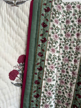 Load image into Gallery viewer, Farah Cotton Filled Quilt  ~ King Single