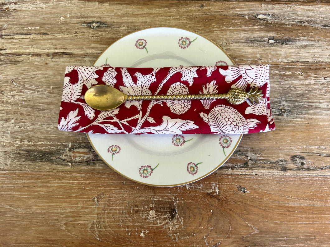 Napkin - Saira Red Floral