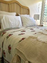Load image into Gallery viewer, Mahesha Kantha Quilt ~ Queen | King