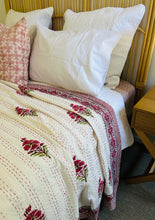 Load image into Gallery viewer, Mahesha Kantha Quilt ~ Queen | King