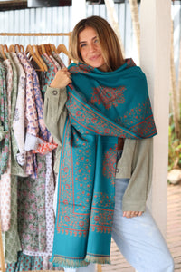 Fahari Wool Scarf ~ Shawl