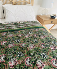 Load image into Gallery viewer, Farida Cotton Filled Quilt  ~ King Single