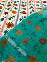 Load image into Gallery viewer, Vintage Kantha Throw ~ Tulsi