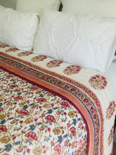 Load image into Gallery viewer, Mahika Cotton Filled Quilt  ~ Queen / King