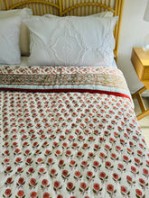 Load image into Gallery viewer, Alisha Cotton Filled Quilt  ~ King Single