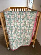 Load image into Gallery viewer, Cot Quilt | Pink Lotus
