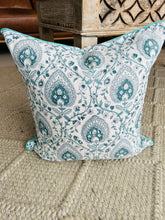 Load image into Gallery viewer, Krishan ~ Block Printed Cushion Piped Edges