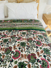 Load image into Gallery viewer, Farida Cotton Filled Quilt  ~ King Single