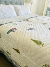 Load image into Gallery viewer, Amrita Cotton  Filled Quilt ~ Queen
