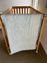 Load image into Gallery viewer, Cot Quilt | Pale Blue Booti