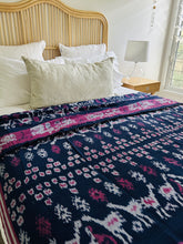 Load image into Gallery viewer, Ikat Throw / Bedcover ~ Dei