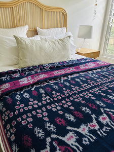 Ikat Throw / Bedcover ~ Dei